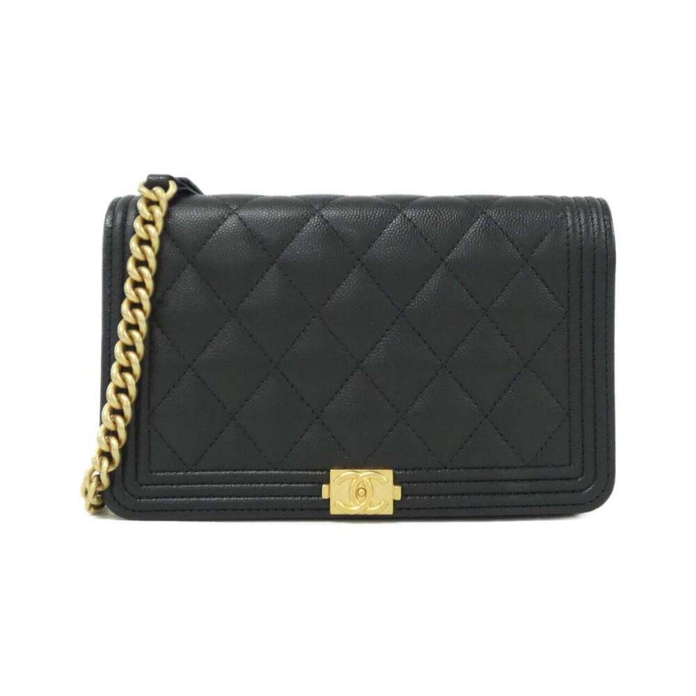 CHANEL Black Wallet